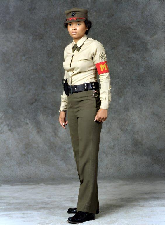 Marine Women Military Police Uniform