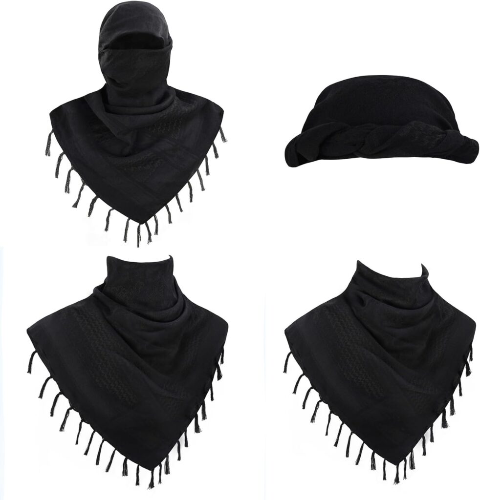 Cotton Shemagh Tactical Desert Scarf Wrap