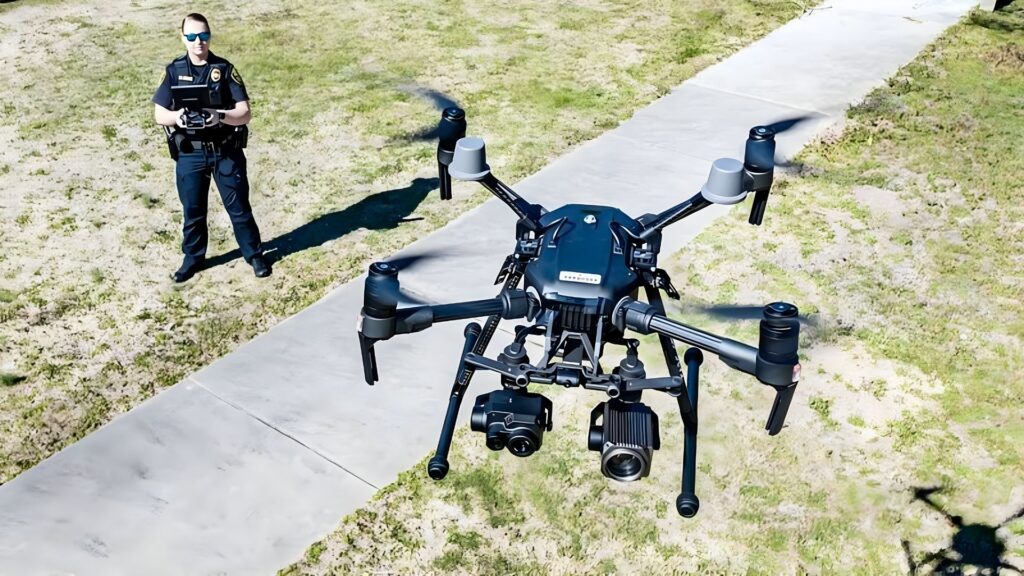 Law enforcement use drones as first responder