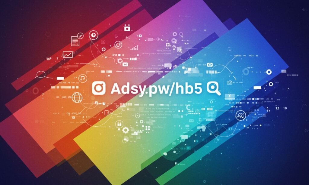 Adsy.pw/hb5: Modern Link Shortening for Efficient Digital Sharing